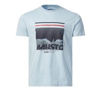 Musto Men's Sardinia Graphic Short-sleeve T-shirt 2.0 Grey XS