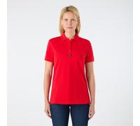 Musto Women's Essential Pique Polo Shirt With Branding | Red 14