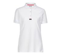 Musto Women's Essential Pique Polo Shirt With Branding | White 18