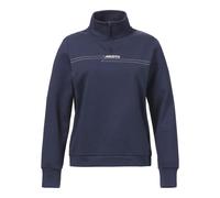 Musto Women's Signature 1/4 Zip Sweater With Chest Print | Blue 14