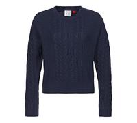 Musto Womens W Cable Knit Crew Neck