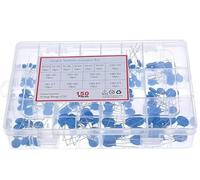 Mustpoint 150pcs 15value Varistor Resistor Assorted kit Set 5D471K 7D471K 7D431K 10D471K 10D431K 10D241K 10D391K 14D431K 14D471K