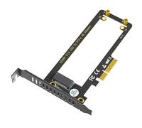 Mustpoint PCI-E 4.0 4X to NVMe Ruler 1U GEN-Z EDSFF 9.5mm 15mm 25mm Thickness Short SSD E1.S with Heat Sink PM9A3 PM9D3 P5801X Carrier Adapter