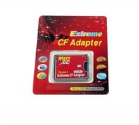 Mustpoint Single Slot Micro SD TF to CF Adapter UDMA Compact Card Holder Type I Card Converter Black