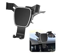 musttrue LUNQIN Car Phone Holder for 2015-2024 Porsche Macan and 2019-2023 Cayenne Auto Accessories Navigation Bracket Interior Decoration Mobile Cell Phone Mount