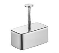 Musubi Maker Square Stainless Steel 304 Detachable Design Easy Press Rice Ball For MOLD Dishwasher Safe For Homemade Hawaiian Sushi Kimbab Onigiri Lunch Tool For Kids And Families 10.2x11.5x5.7cm