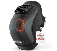 Musugy Knee Massager with Heat and Red Light Therapy for Pain Relief
