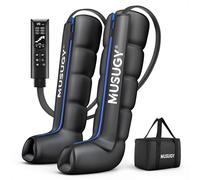 Musugy Sequential Air Compression Recovery System : Professional Full Leg Compression Boots for Circulation & Fast Recovery, Leg Recovery Boots for Muscle Relaxation - for Athletes, Runners, Gym