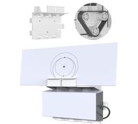 MUSVOH Fit for Starlink Gen 3 Router Mount, Suitable for Standard Mesh Router and Power Supply Wall Mount 3 in 1 Mounting Kit Compatible with Starlink V3&Gen3 Standard Accessories