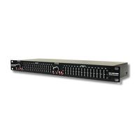 MUSYSIC MU-EQ15B Professional Dual 15-Band Stereo Graphic Digital Equalizer