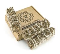 MUT22 3 White Sage with Burning Artemis, Purifying Herb and Harmony, 100% Natural Appian Sage, Ideal for Spiritual Cleansing and Energy Rituals