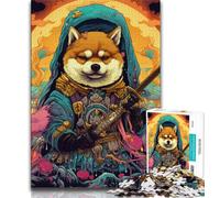 Mutant Corgi Jigsaw Puzzles for Adults Teenagers Jigsaws Puzzle,Toys Educational Games Stress Relieving Wall Decoration (38x26cm)