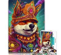 Mutant Corgi Jigsaws Puzzles 1000 Pieces for Adults Gifts,Family Game Stress Reliever Difficult Challenge Great Gifts And Toys (75x50cm)