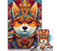 Mutant Corgi Jigsaws Puzzles 1000 Pieces for Teenagers Gifts,Educational Games Home Decoration Deal As Gifts for The Whole Family (50x75cm)