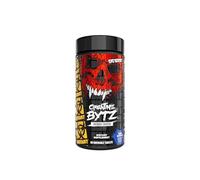 MUTANT Creatine Bytz - Sugar Free Chewable Creatine Tablets for On-The-Go Use - 5 g Monohydrate Per Day - 80 Tablets - Tangy Blue Razz