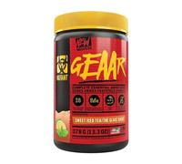 MUTANT GEAAR | 9.4g of EAA Powder + Arginine, 7g BCAAs, 4g Leucine, Electrolytes, Coconut Water, No Artificial Colours or Flavours | 30 Servings | Sweet Iced Tea | 378g