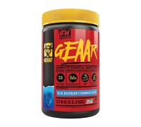 Mutant GEAAR | 9.4g of EAA Powder + Arginine, 7g BCAAs, 4g Leucine, Electrolytes, Coconut Water, No Artificial Colours or Flavours | 30 Servings | Blue Raspberry | 378g
