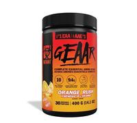 Mutant GEAAR - 9.4g of EAA Powder + Arginine, 7g BCAAs, 4g Leucine, Electrolytes, Coconut Water, 30 Servings (Orange Rush)
