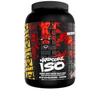 MUTANT Hardcore ISO Whey Protein Powder Acts Fast to Help Recover, Build Muscle, Bulk and Strength, Uses Only Ingredients, 727g - Triple Chocolate