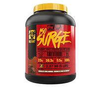 Mutant ISO Surge | Whey Isolate Protein Powder | 25g Protein, Fast-digesting whey Protein Isolate & whey hydrolysate, Gourmet Flavors | (2270g) | (Chocolate Fudge Brownie)
