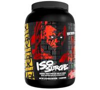 MUTANT ISO Surge | Whey Isolate Protein Powder | 25g Protein, Fast-digesting whey Protein Isolate & whey hydrolysate, Gourmet Flavors | 727 g | Strawberry Milkshake