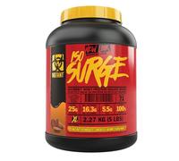 Mutant ISO Surge | Whey Isolate Protein Powder | 25g Protein, Fast-digesting whey Protein Isolate & whey hydrolysate, Gourmet Flavors | (2270g) | (Peanut Butter Chocolate)