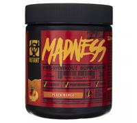 Mutant Madness Peach Mango Flavour Pre-Workout Supplement 225g