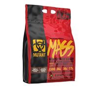 MUTANT Mass | Muscle Mass Gainer | 1100 Calories, 56g Protein, Whole Food Carbs, BCAAs, and Glutamine | Ultimate Hardcore Weight Gainer Shake | (6800g) | (Chocolate Fudge Brownie)