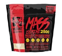 MUTANT Mass Extreme 2500 | High-Calorie Weight Gainer | Complex Carbs, BCAAs & Glutamine | Hardcore Muscle Mass Shake | 2720g | Vanilla Ice Cream