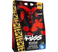 MUTANT Mass | Muscle Mass Gainer | 1100 Calories, 56g Protein, Whole Food Carbs, BCAAs, and Glutamine | Ultimate Hardcore Weight Gainer Shake | 6800g | Vanilla Ice Cream