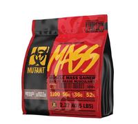 MUTANT Mass | Muscle Mass Gainer | 1100 Calories, 56g Protein, Whole Food Carbs, BCAAs, and Glutamine | Ultimate Hardcore Weight Gainer Shake | 2270g | Triple Chocolate