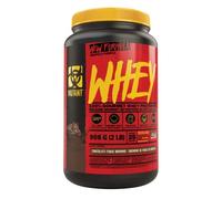 Mutant Whey - 100% Whey Protein Powder Shake, Gourmet Taste, 22g of Protein, Fast Absorbing, Easy Digesting, 908g - Chocolate Fudge Brownie