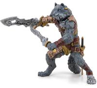 Mutant Wolf Figurine Papo France 36029 In PVC Plastic