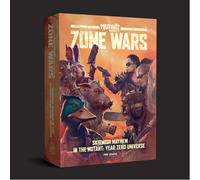 Free League: Mutant Year Zero: Zone Wars - Core Set -Boxed Miniatures Wargame, Tabletop Skirmish Mayhem, Everything Needs: RPG Book, Mat, Dice & More
