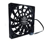 Mute 120mm 12cm PWM Cooling Fan Slim 12mm,New 120X120X12mm DC 12V 0.20A 1400RPM Computer PC Case Chassis Cooler Quiet Low Noise
