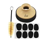 mute,HUIOP 3-in-1 Saxophone Sax Accessories Kit Including Sax Mute Silencer + Mouthpiece Brush + Mouthpiece Patches Pads,saxophone mouthpiece brush,mute