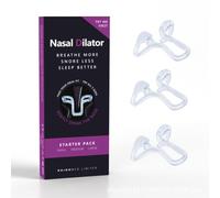 Mute Nasal Dilator Snoring Solution, Snore Less & Sleep Better, Nasal Strip Alternative, Comfortable Breathing Aids for Better Sleep & Improved Airflow, 3 Sizes