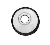 Mute Round Lightweight Professional ABS Durable Portable Parts Silencer Silence Muffler Practicing Playing Fittings Silver