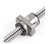 Mute Speed SFY1616 Customizable Roller Ball screw With Flange For CNC Parts C5 End Machined Ballscrew Singl Nut(750mm)