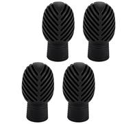 Mute Tips - Low Noise Drumstick Tip, Quiet Rehearsal Gear | Soft Practice Mallet Head Covers For Quiet Rehearsal, Noise Control Drumstick Caps For Percussion Practice At Home, Studio, School