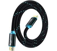 MutecPower Ultra High Speed 1 Meter HDMI 2.1V cable Certified 48Gbps, 8K@60Hz & 18Gbps, 4K@120Hz with HDR, VRR & eARC - 30 AWG UL listed 1m Male to Male cable Blue/Black braided