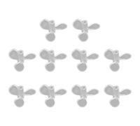 Muteitt 10 Pcs Fishing Lure Propellers Bait Propeller Fishing Lure Electric Fish Propeller Diy Fishing Lure Hook Bait Fishing Accessories