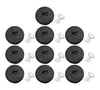 Muteitt 10 Pcs Piggy Bank Stopper Replacement Piggy Bank Plugs Saving Box Stopper with Lock and Keys