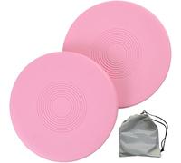 Muteitt 2 Pcs Ballet Turning Boards for Dancers, Turn Disc for Dancing, Pirouette Disc for Dancers, Figure Ice Skating Spinner with Bag for Gymnastics Ballet