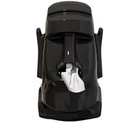 Muteitt 3 in 1 Tissue Box Holder Glasses Holder Headphone Stand, Funny Moai Statue Tissue Box Cover Easter Island Portrait Tissue Box Napkin Dispenser
