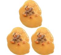 Muteitt 3 Pcs Simulation Vomit Fun Prank Toys Novelty Halloween Fool's Day Fright Toys Tricky Game Toys for Party Festival