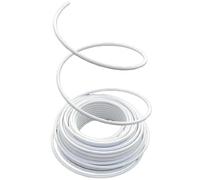 Muteitt 5m Flower Arrangements Tubes White Tubing Roll for Bundling Artificial Flower Stems Diy Crafts Kit for Wedding Floral Arrangement