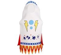Muteitt Adult Rocket Costume Space Shuttle Cosplay Outfit Rocketship Costume Spaceship Cosplay Outfit Halloween Dress Up Suit for Men Women