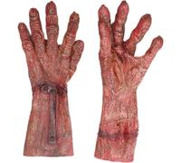 Muteitt Halloween Zombie Hands Gloves for Men Women Bloody Demon Hands Monster Vampire Costume Accessories Fancy Dress Party Cosplay Gloves