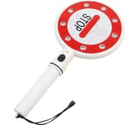 Muteitt Handheld Warning Light Sign Traffic Warning Stop Sign Traffic Safety Led Traffic Flashing Stop Sign